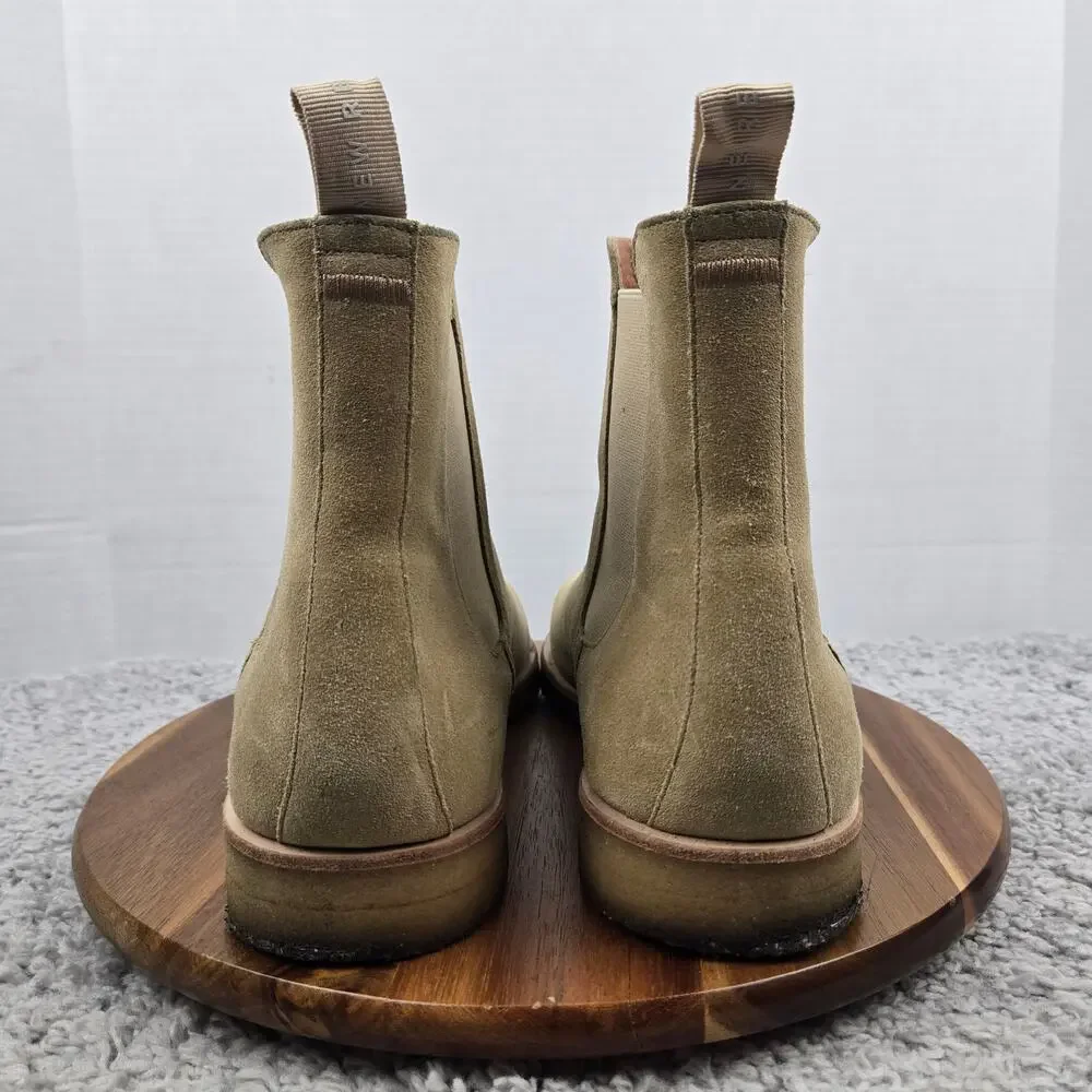 New Republic Mens 13 Tan Suede Casual Daily Lifestyle Office Career Chelsea Boot